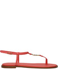 Christian Dior Pink Leather Flip-Flop Sandals
