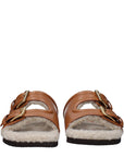 Valentino Garavani Brown Leather Slippers