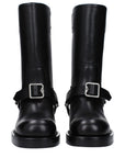 Burberry Black Leather Boots