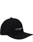 Stella McCartney Black Cotton Cap (Baseball Hat)