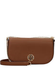 Tory Burch Brown Leather Crossbody Bag