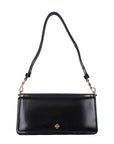 Tory Burch Black Leather Shoulder Bag