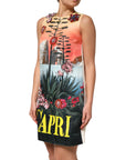 Dolce & Gabbana Multicolor Crystal Embellished A-line Mini Dress