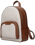 Michael Kors Beige Fabric Backpack