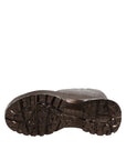 Dolce & Gabbana Metallic Bronze Pull On Rain Boots Shoes