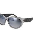 Guess Gray Stainless Steel Sunglasses
