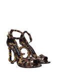 Dolce & Gabbana Brown Leather Sandals