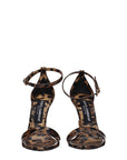 Dolce & Gabbana Brown Leather Sandals
