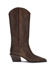 Paris Texas Brown Leather Boots