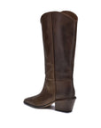 Paris Texas Brown Leather Boots