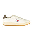 Tommy Hilfiger Bianco Polyurethane Women Sneaker