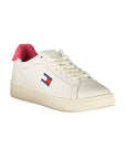 Tommy Hilfiger Bianco Polyurethane Women Sneaker