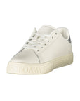 Tommy Hilfiger Bianco Polyurethane Women Sneaker