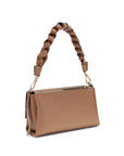 Coccinelle Beige Calf Leather Bos Taurus Shoulder Bag