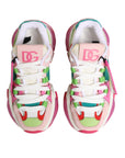Dolce & Gabbana Multicolor Leather Airmaster Low Top Sneaker Shoes
