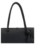 Jacquemus Black Calf Leather Bos Taurus Handbag
