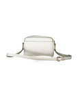 Coccinelle White Leather Shoulder Bag