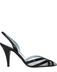 Valentino Garavani Black Leather High Heel Pumps