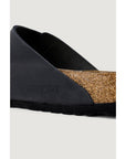 Birkenstock Black Synthetic Flat Sandals