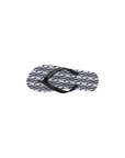 Armani Exchange White Rubber Flip-Flop Sandals