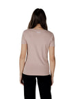 EA7 Emporio Armani Pink Cotton T-Shirt