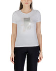 EA7 Emporio Armani White Cotton T-Shirt