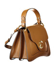 Coccinelle Marrone Leather Women Handbag