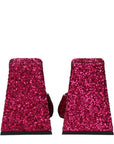 The Attico Pink Plastic Platform Sandals