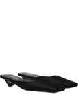 Prada Black Satin Flat Sandals