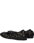 Chloé Black Leather Ballet Flats
