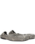 Jacquemus Beige Leather Ballet Flats