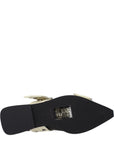 Ganni Black Polyethylene Flat Sandals