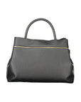 Twinset Black Polyurethane Women's Tote Bag