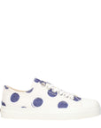 Moschino White Fabric Low Top Sneakers