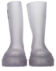 Off-White Transparent Pvc Ankle Boots