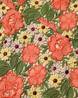 Dolce & Gabbana Multicolor Floral Embroidery Aline Mini Dress