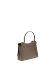 Balenciaga Gray Calf Leather Bos Taurus Shoulder Bag