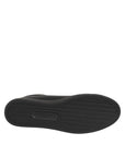 Dolce & Gabbana Black Leather Crystal Heart Sneakers Shoes