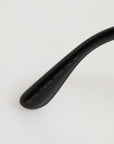 Dolce & Gabbana Black Silver Sequin Butterfly Polarized Sunglasses