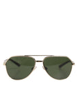 Dolce & Gabbana DG2125 Silver Frame Aviator Shades Eyewear Sunglasses Children