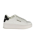 Gaelle Paris Bianco Poliuretano Women Sneaker