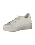 Gaelle Paris Bianco Poliuretano Women Sneaker