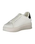 Gaelle Paris Bianco Poliuretano Women Sneaker