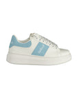 Gaelle Paris Bianco Polyurethane Women Sneaker