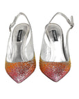 Dolce & Gabbana Multicolor Sequin Slingback Pumps Shoes