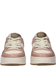 Jimmy Choo Pink Leather Low Top Sneakers