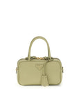 Prada Bicolor Calf Leather Bos Taurus Handbag