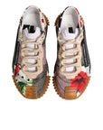 Dolce & Gabbana Multicolor Logo Low Top NS1 Sneakers Shoes