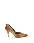 Miu Miu Beige Leather High Heel Pumps