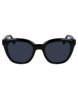 Ferragamo Black Injected Sunglasses